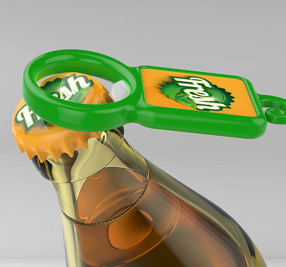 keyrings with opener
