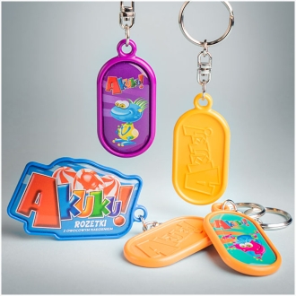 Keyrings with relief
AKUKU