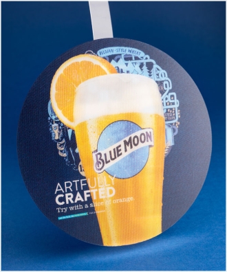 Wobblers - lenticular printing
BLUE MOON