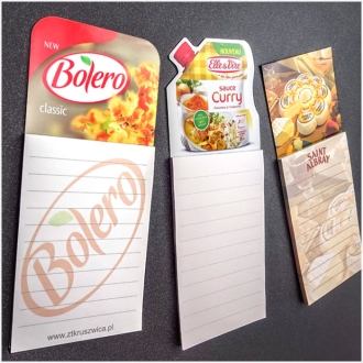 Magnetic notepads
BOLERO ELLE&VIRE