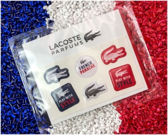 Epoxy stickers
LACOSTE