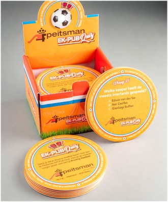 Beermat coasters
PEITSMAN
